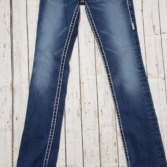 True Religion Vintage Billy Super T Jeans Pocket Flaps 25 - Picture 2 of 11